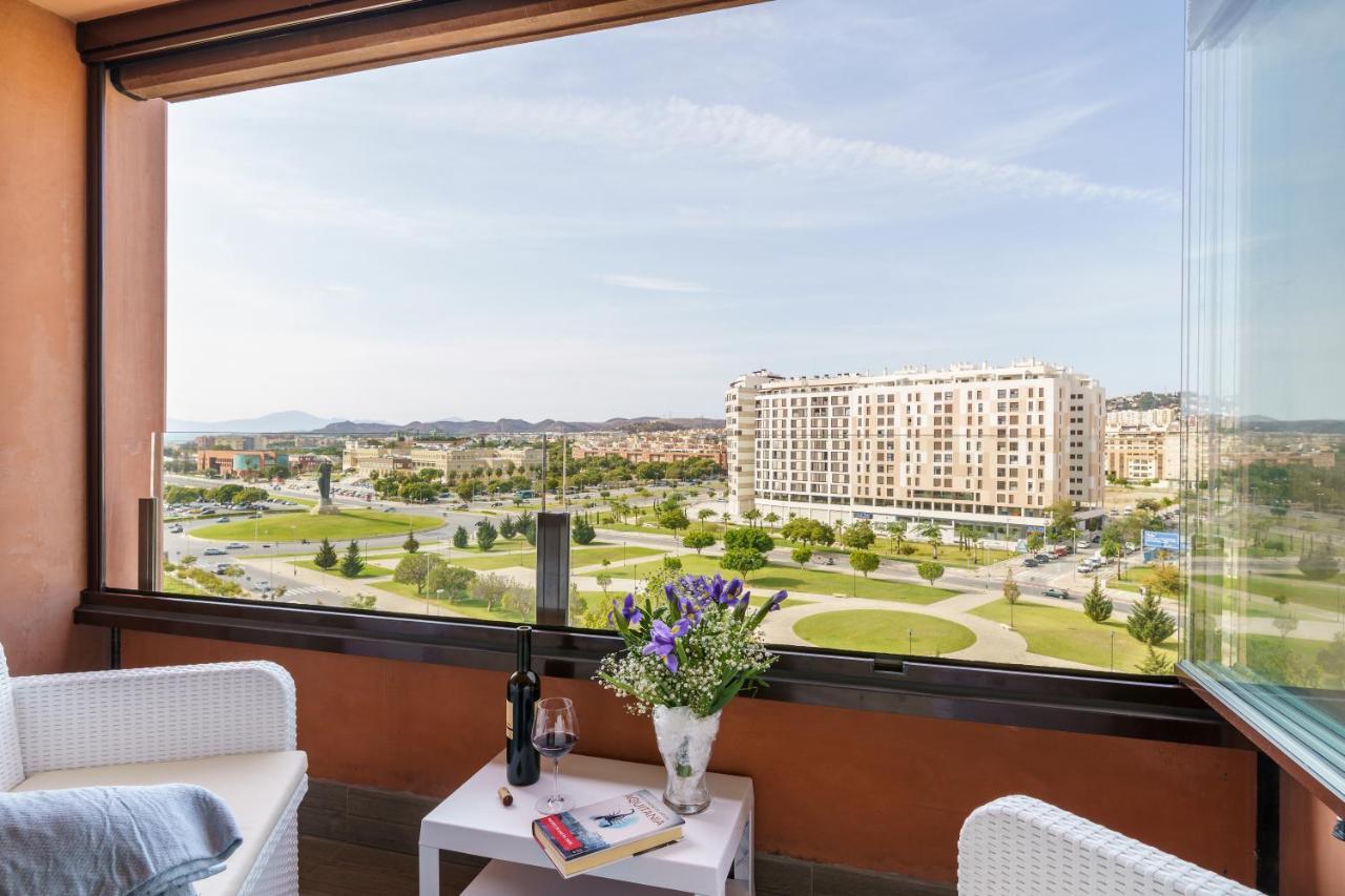 Teatinos Sky Garden I Appartement Málaga Buitenkant foto