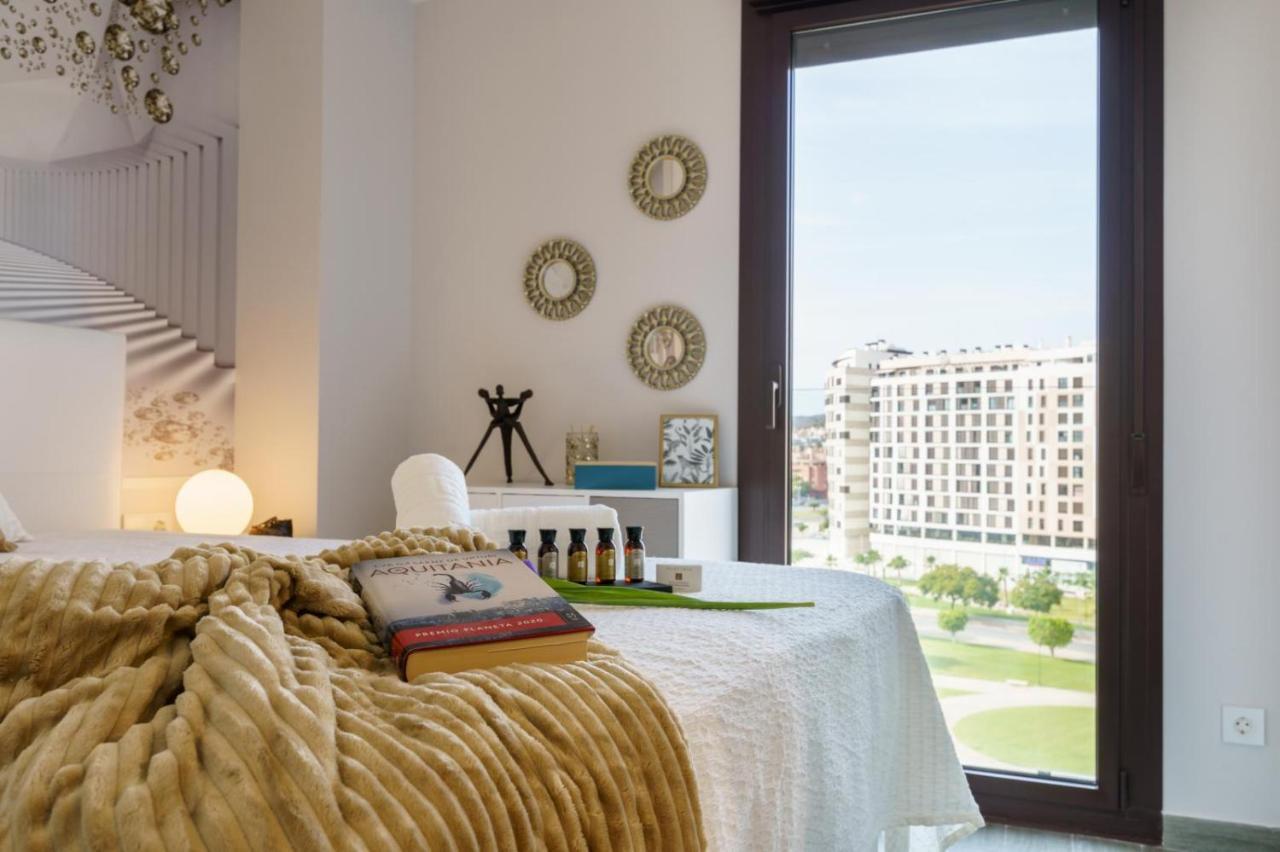 Teatinos Sky Garden I Appartement Málaga Buitenkant foto